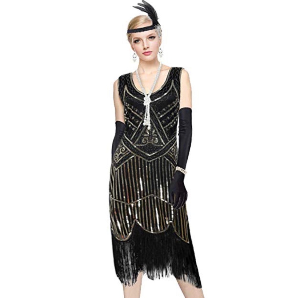 Flapper 1920’s costume party dress